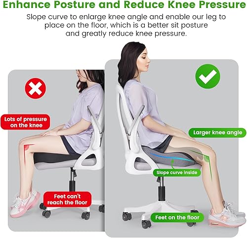 Miniatura 4 de anzhixiu Almohadillas para silla, color negro y gris