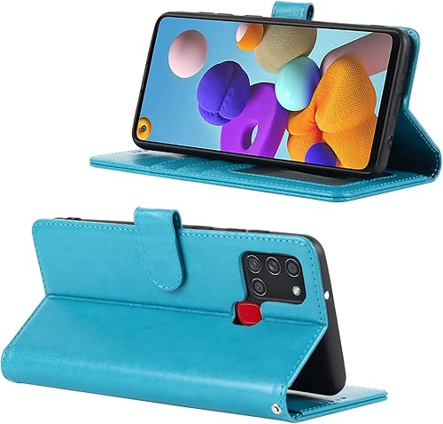 Miniatura 3 de Havaya Funda para teléfono Samsung A21S con tarjetero, para Galaxy A21s Funda tipo cartera para mujer, funda para teléfono celular Samsung A21S Flip