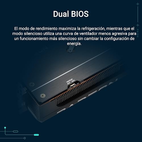 ASUS Prime Radeon RX 9070 XT OC Edition – Carte Graphique (16GB GDDR6, PCIe 5.0, HDMI, DisplayPort 2.1, 2.5-Slot, Ventilateurs axiaux à Double roulement à Billes, Dual BIOS) - 5