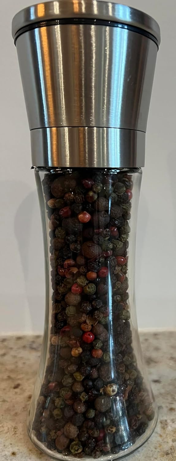 JB's Sensational Seasonings Honey Whiskey Infused Peppercorns Grinder