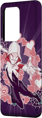Miniatura 2 de Funda para Galaxy S20 Ultra Marvel Spider-Man en el Spider-Verse Gwen Stacy Hearts