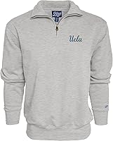 Vista 55 de Blue 84 Sudadera con cremallera de un cuarto para hombre de la NCAA