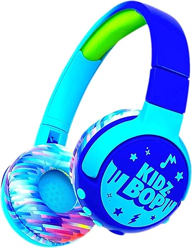 Miniatura 8 de Move2Play Kidz Bop Auriculares Bluetooth para niños  Micrófono y altavoces de alta definición  Limitación de volumen de 94 dB  Inalámbrico