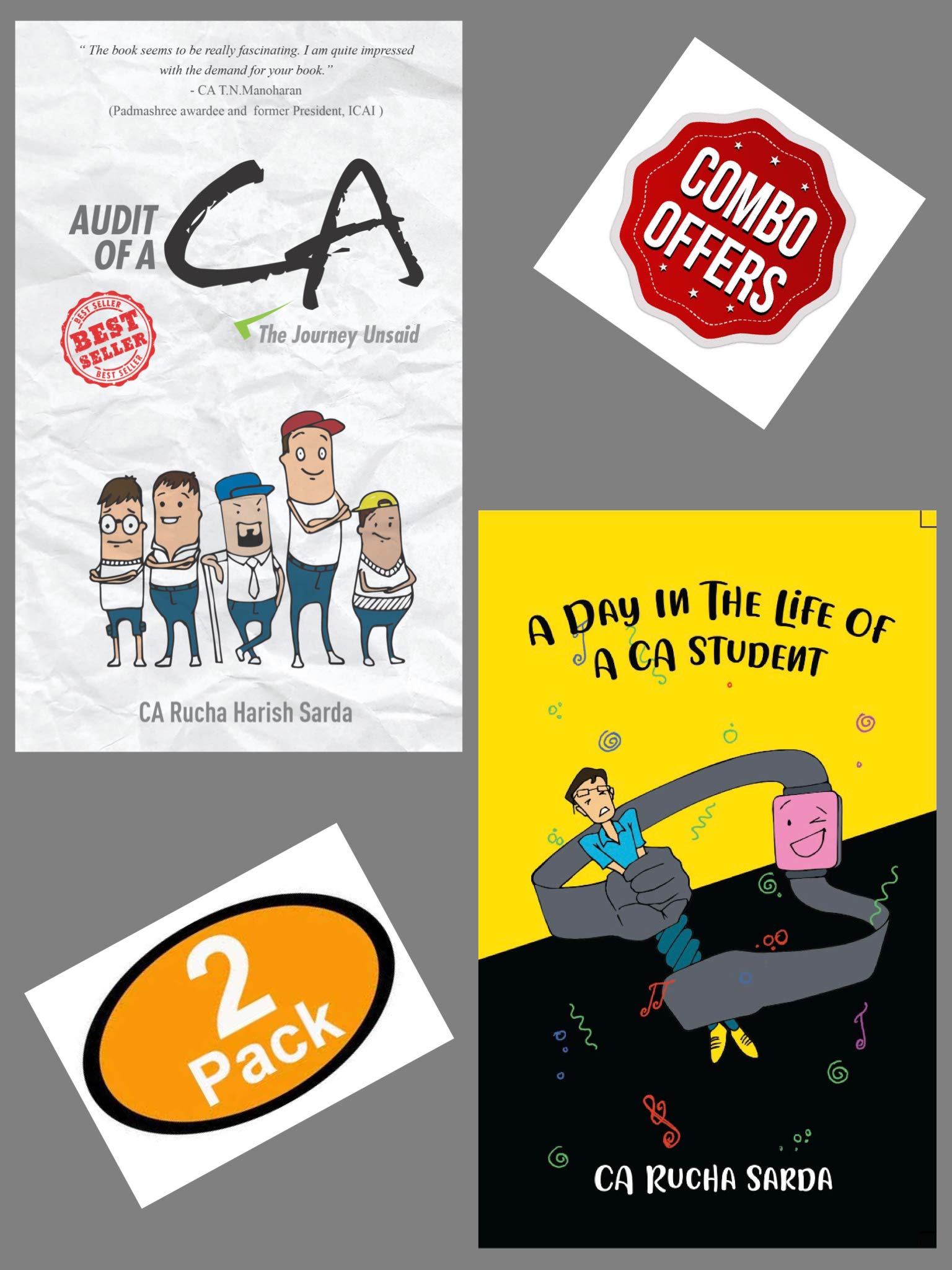 Audit of a CA + A Day in the Life of a CA Student (Combo Pack of 2)