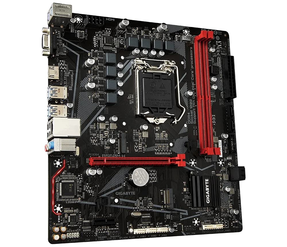 Gigabyte B560M H Micro ATX Motherboard for Intel LGA 1200 CPUs