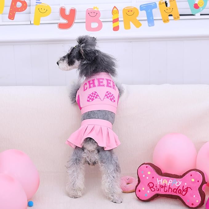 Disfraz de porrista para perro CuteBone Talla Small miniatura 7