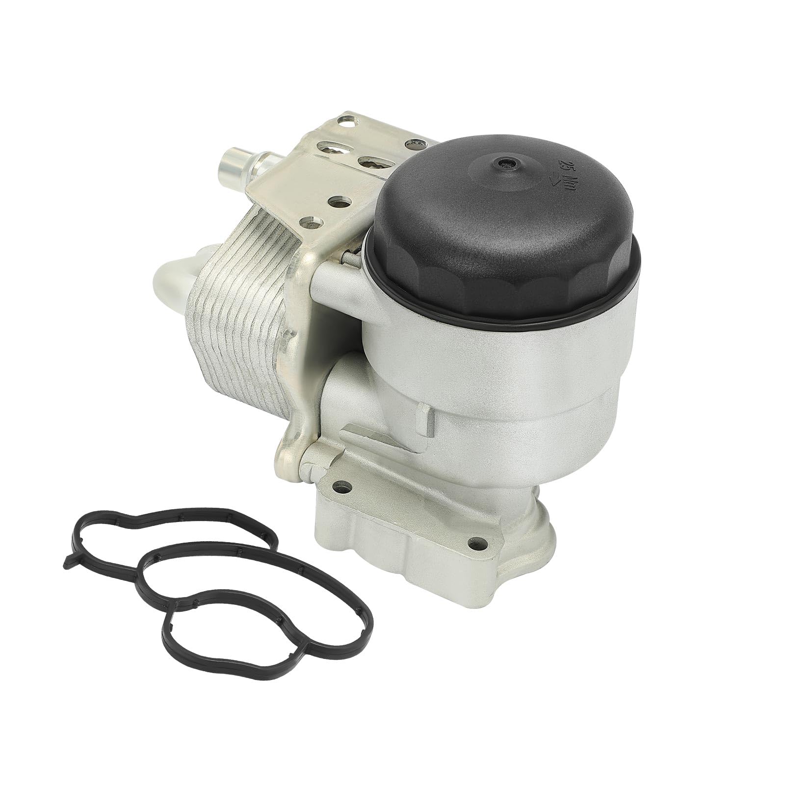 Frankberg Ölkühler Motoröl Wassergekühlt mit Filter Kompatibel mit 3er E46 E90 E91 E92 E93 1er E81 E82 E87 E88 5er E60 E61 X1 E84 X3 E83 Z4 Roadster E85 Replace# 11427508967