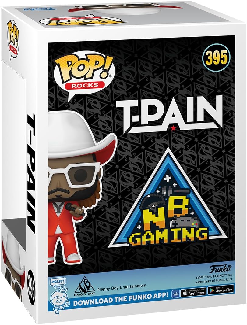 Funko POP! Rocks: T-Pain - Collectable Vinyl Figure - Gift Idea - Official Merchandise - for Kids & Adults - Music Fans - Model Figure for Collectors and Display