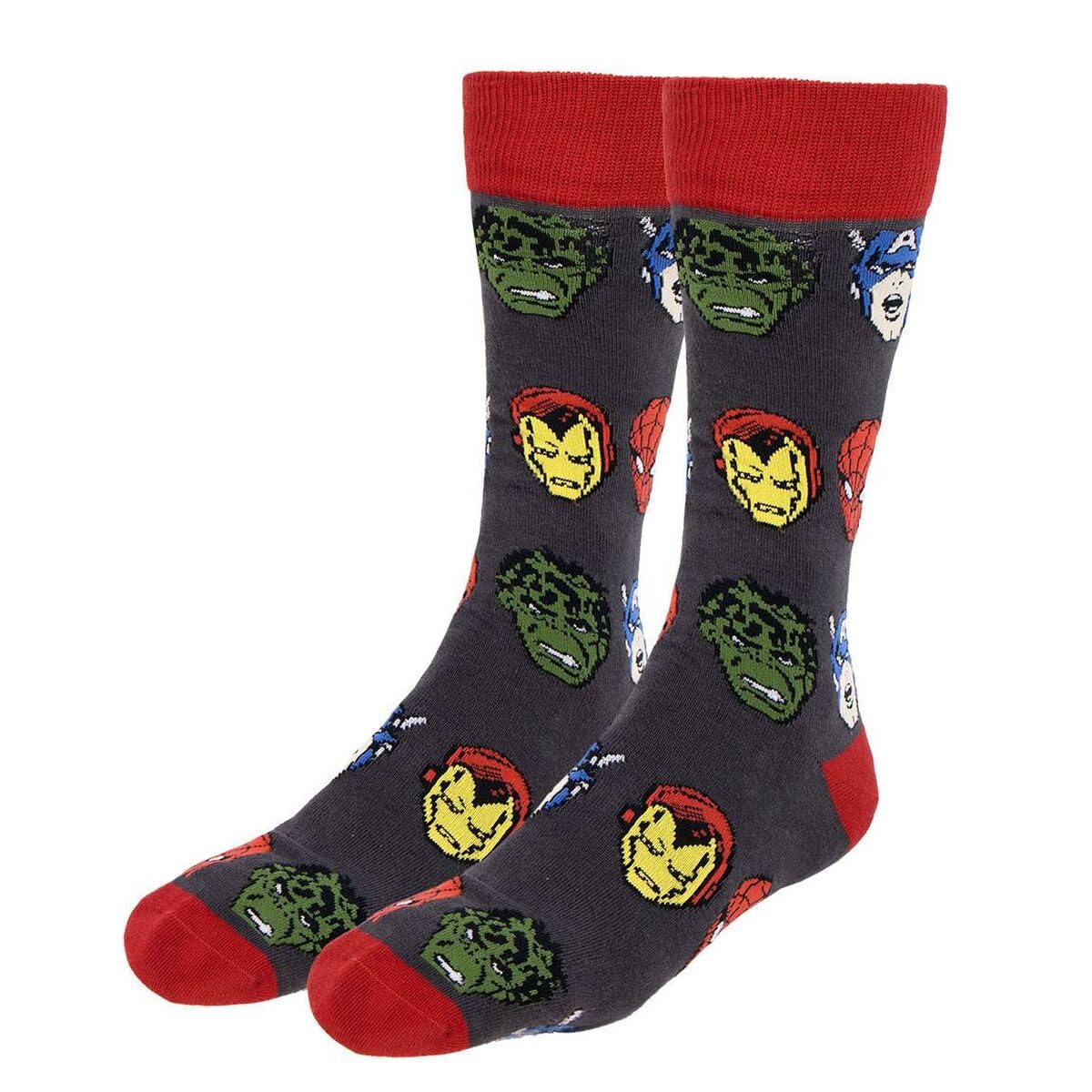CERDÁ LIFE'S LITTLE MOMENTS Pack Calcetines 3 Piezas Marvel Socks, Multicoloured, 38-45