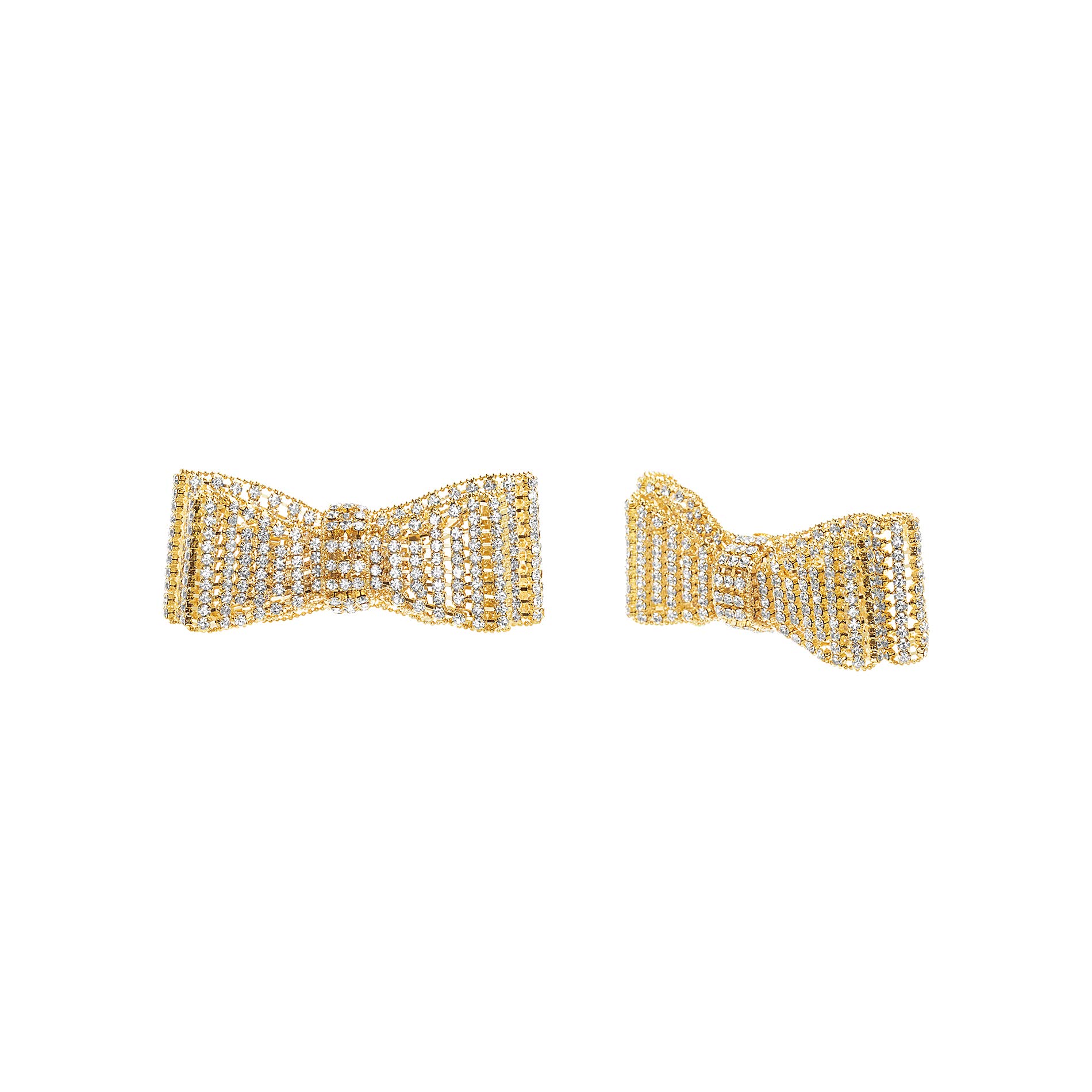 Steve Madden Orecchini Lineari A Cuore Con Pavé Scintillante - Donna, 3,8cm, Ipoallergenici