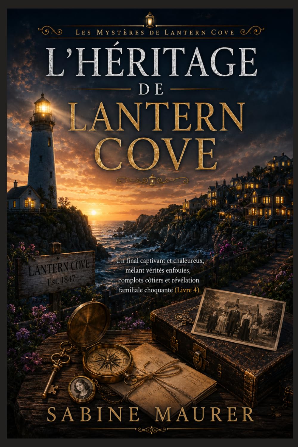 L'héritage de Lantern Cove: Un final captivant et chaleureux, mêlant vérités enfouies, complots côtiers et révélation familiale choquante (Livre 4) (Les Mystères de Lantern Cove)
