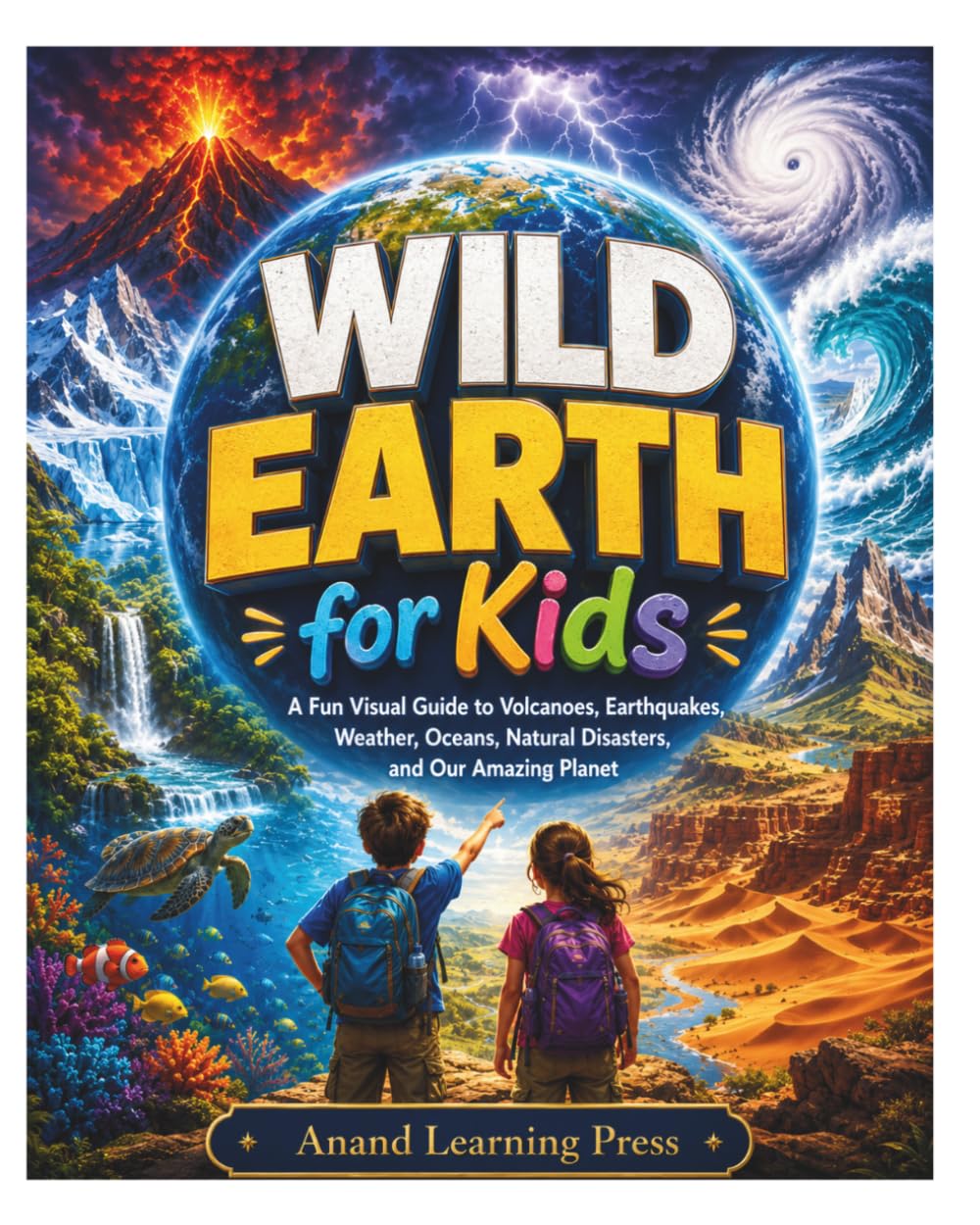 Wild Earth for Kids: A Fun Visual Guide to Volcanoes, Earthquakes, Weather, Oceans, Natural Disasters, and Our Amazing Planet
