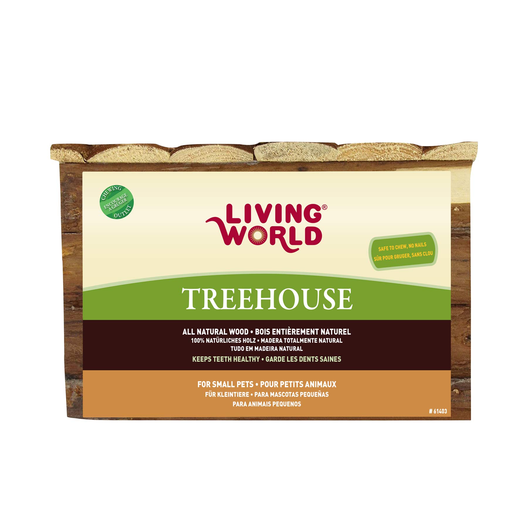 LIVING WORLD Hütte Treehouse duża