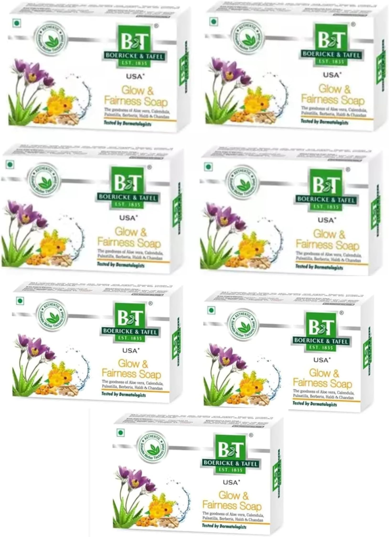 B&T Glow & Fairness Soap 75gms (Pack of 12)