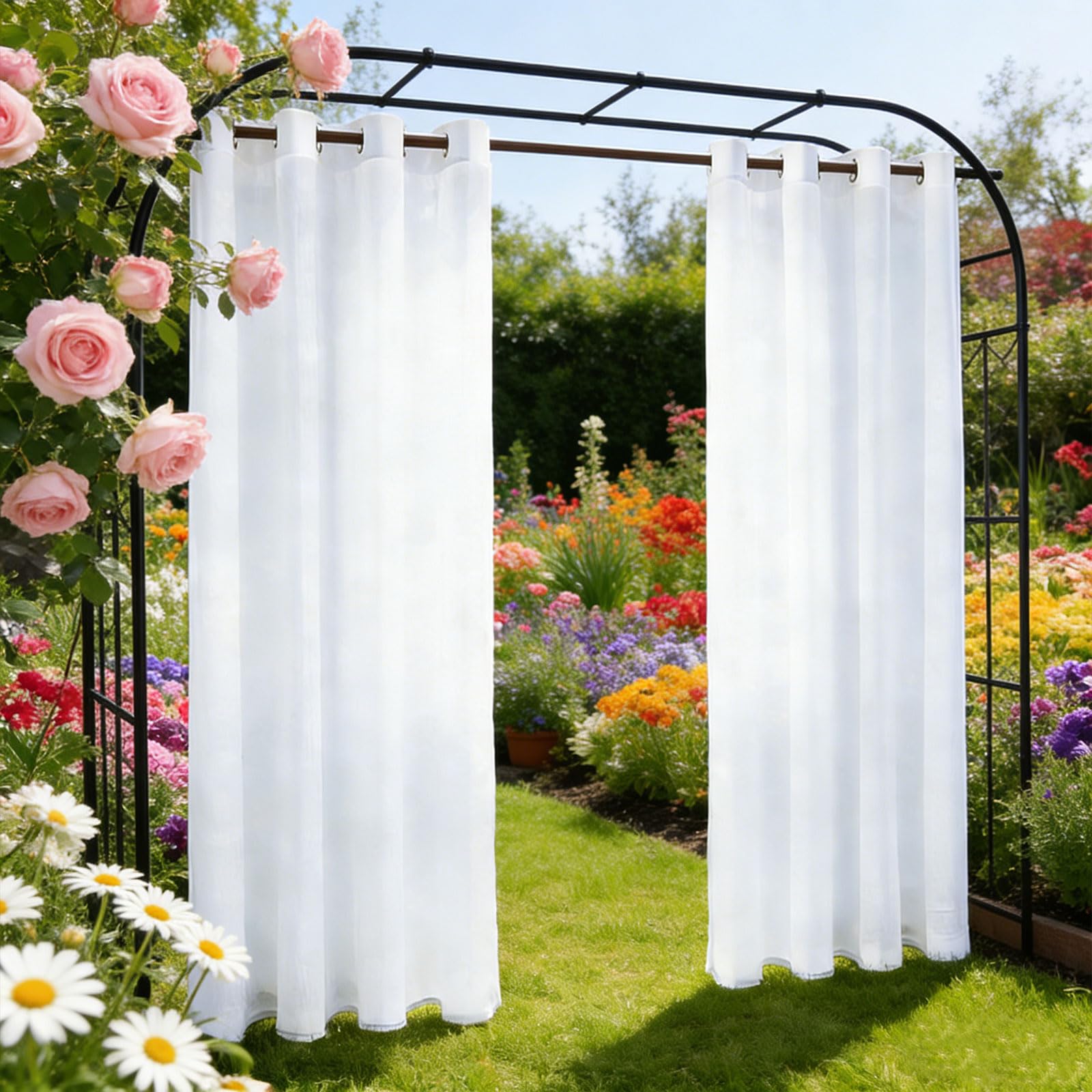 Rideaux voilage translucide blanc salon chambre voilage moderne