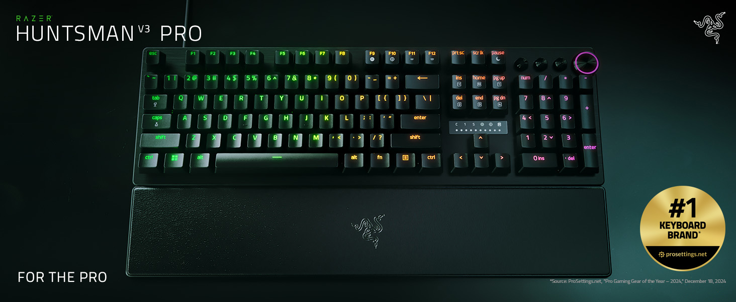 Amazon.com: Razer Huntsman V3 Pro Esports Gaming Keyboard