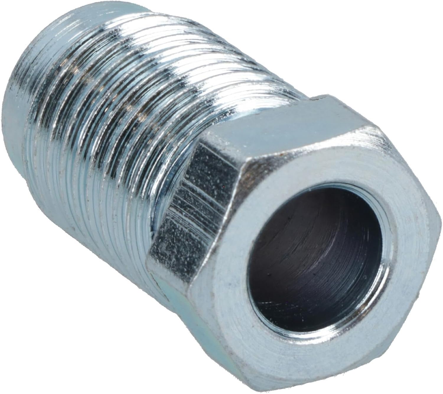 AB Tools Steel Male Brake Pipe Union Fittings 14mm x 1.5mm for 8mm Brake Pipe 10pc