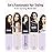 Waver Curling Iron Wand - BESTOPE PRO 5 in 1 Curling Wand Set with 3 Barrel Hair Crimper for Women, Fast Heating Crimper Wand Curler in All Hair Type, Women Gifts - Purple