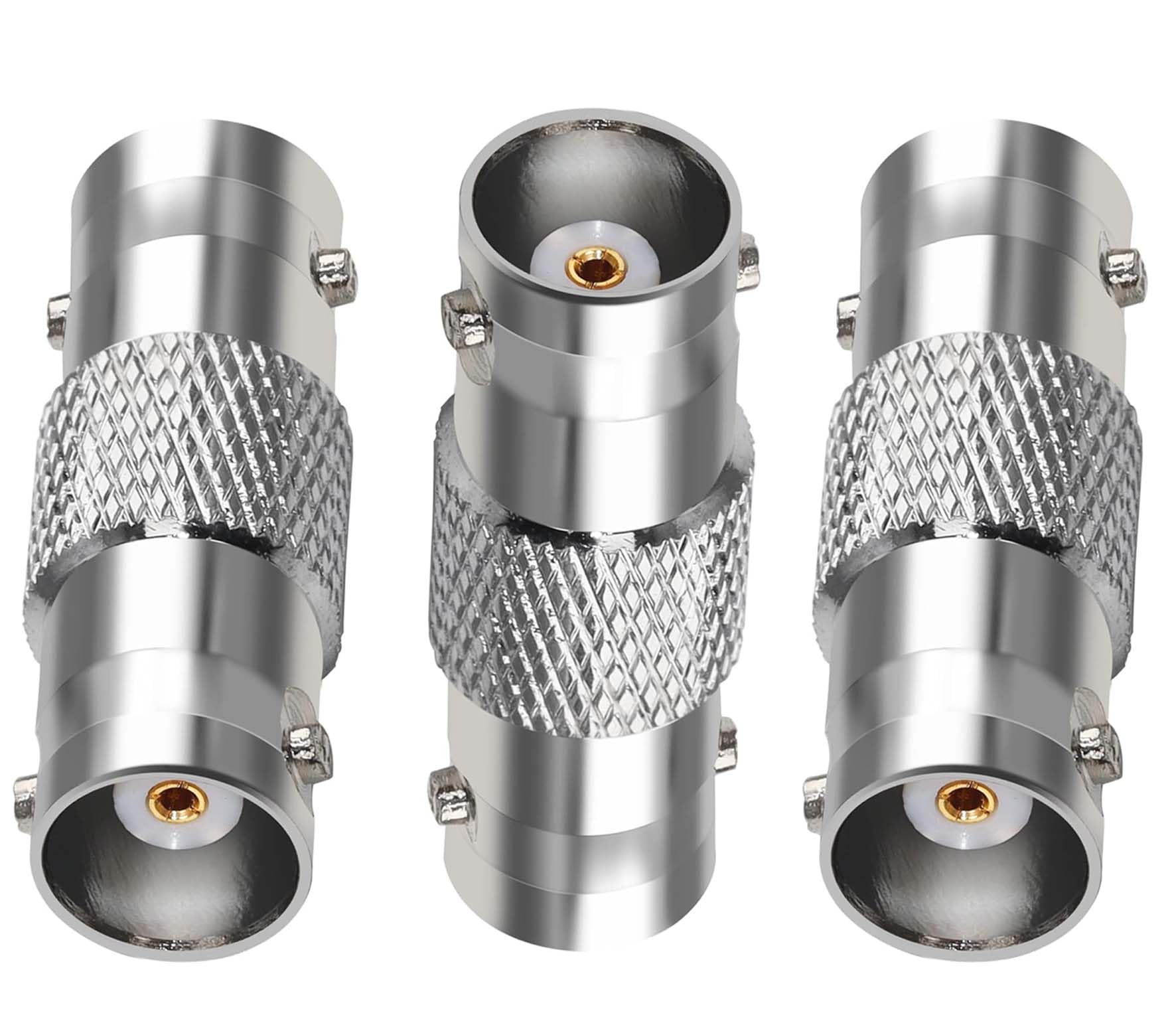 CELANO BNC Female to BNC Female CCTV Security Camera Adapter Coupler Straight Extender Connector (Pack of 3)-image-8