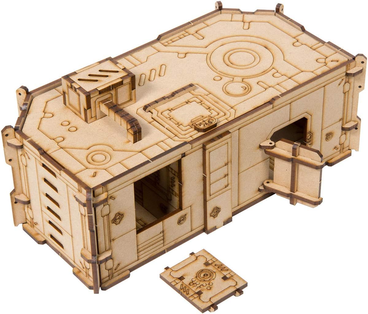The Broken Token Horizon Grid MK 4 - MDF Terrain Building for Sci-Fi Games and Wargaming