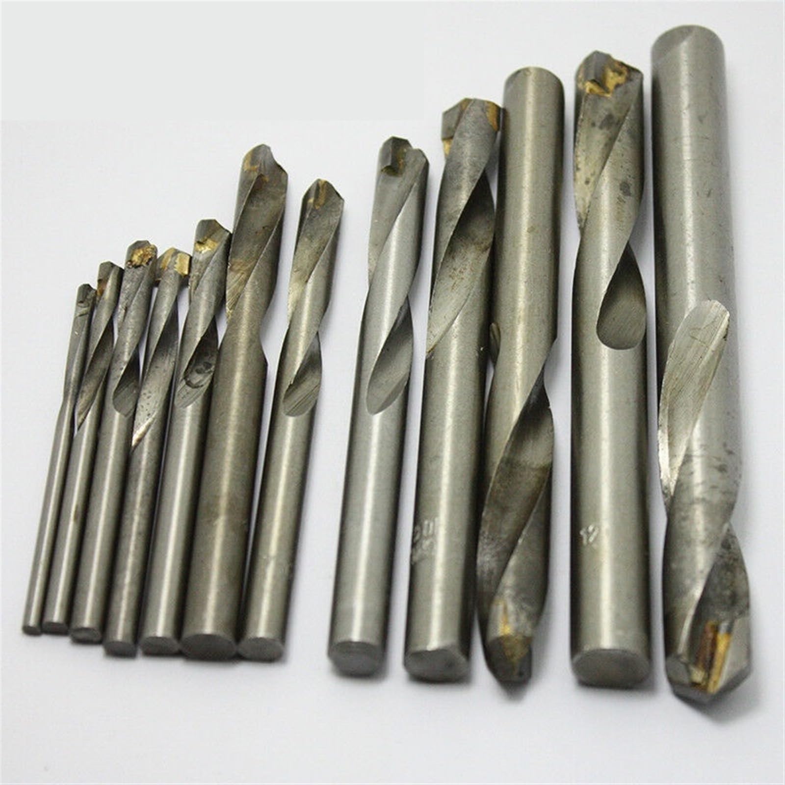 10 szt. 3-20 mm końcówka z twardego metalu wiertła TCT ślusarz wiertła do żeliwa aluminium betonu (rozmiar: 9,5 mm)