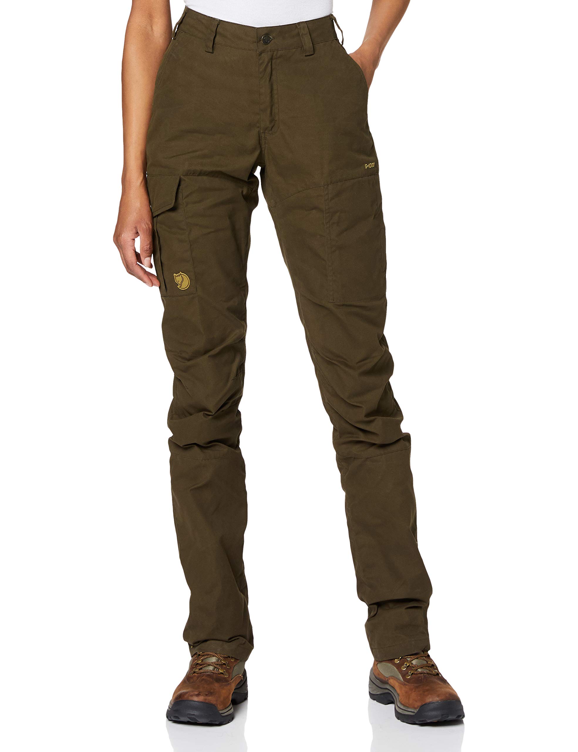 Fjallraven Karla Pro Trousers Curved W Sport - Green, 36
