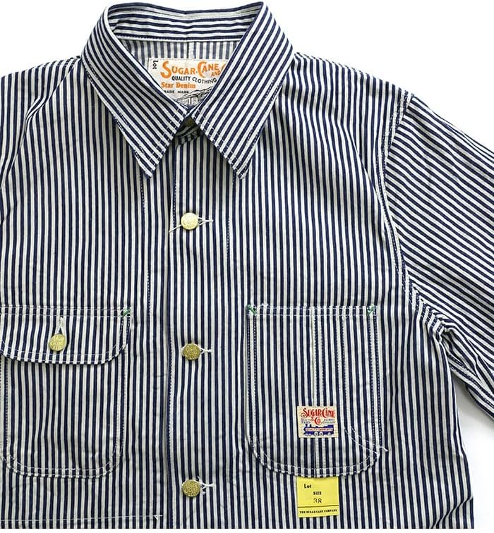 SUGAR CANE ストライプデニムジャケット SC15656 楽天市場】SUGAR CANE