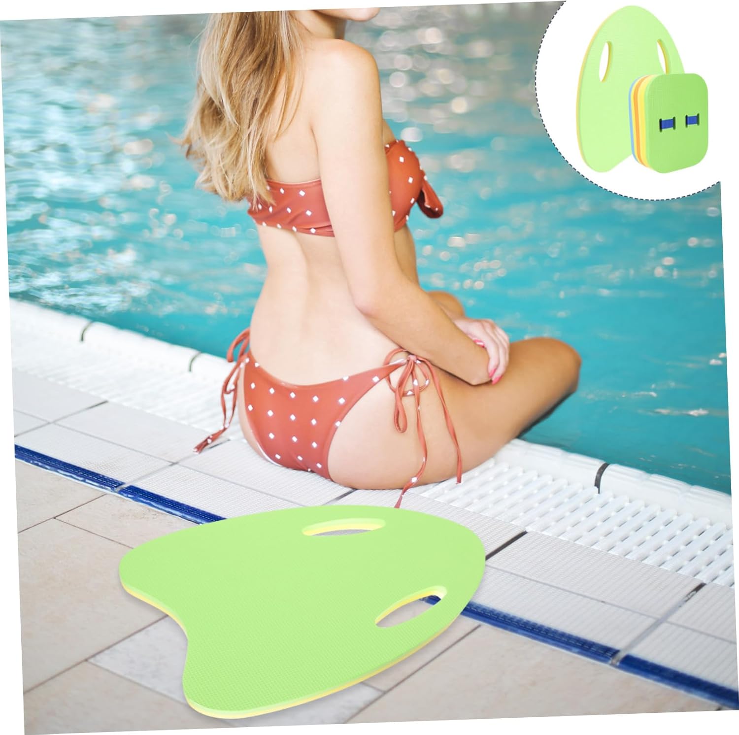 Mipcase Swimming Board Swim Buoy Swim Board Swim Kickboard Pull Buoy Swimming Pool Float Swim Float Swim Float