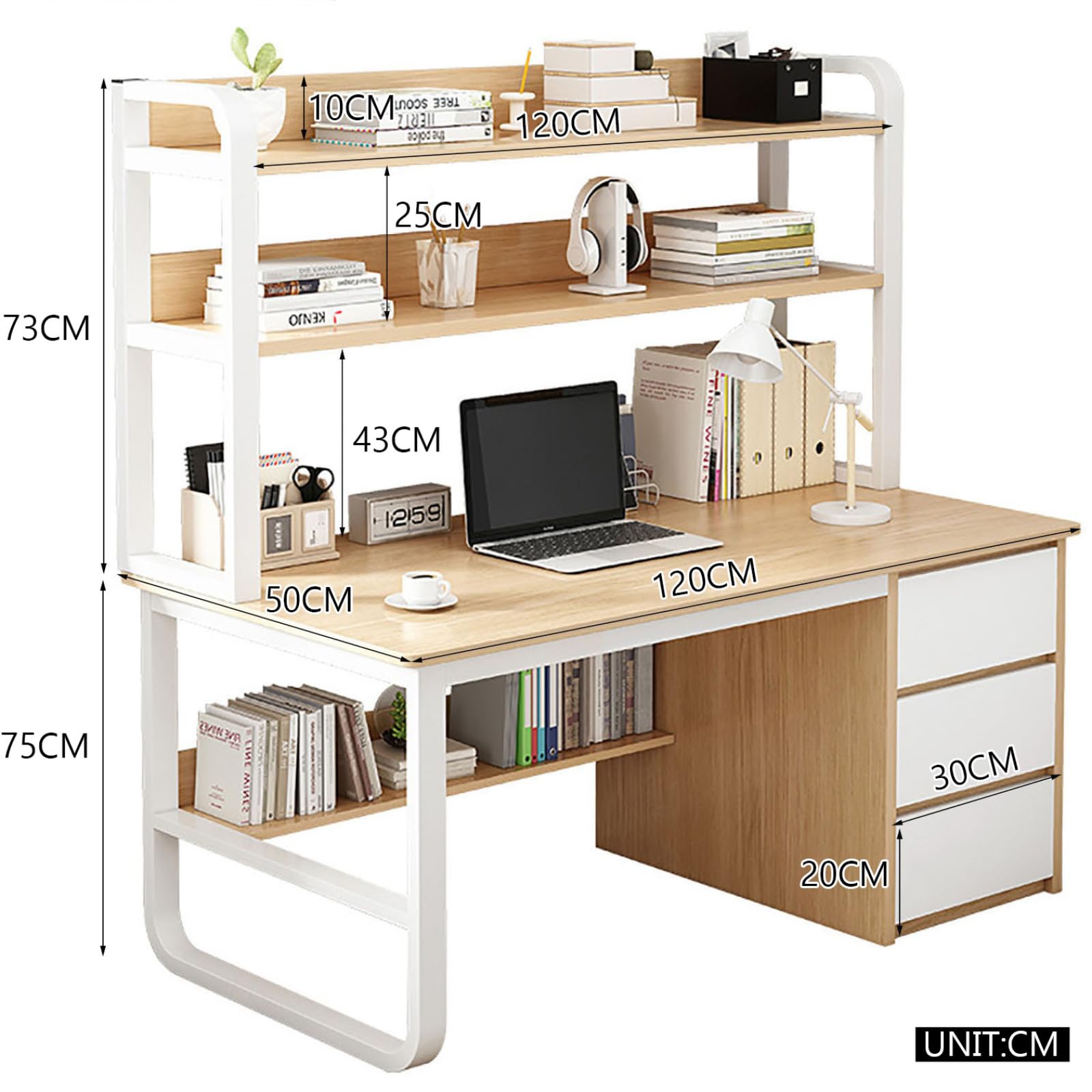 Industrieel croner bureau Teàrlag - Werk - Computer bureau - Studie - Bureau