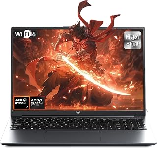 ACEMAGIC Ryzen 7 7735HS 16" Gaming PC up to 4.75GHz, 16GB DDR5 RAM 512GB M.2 NVMe SSD Expansions 4TB 1920x1200P FHD Notebook WiFi-6 180° Folded HDMI Type-C Laptop Office