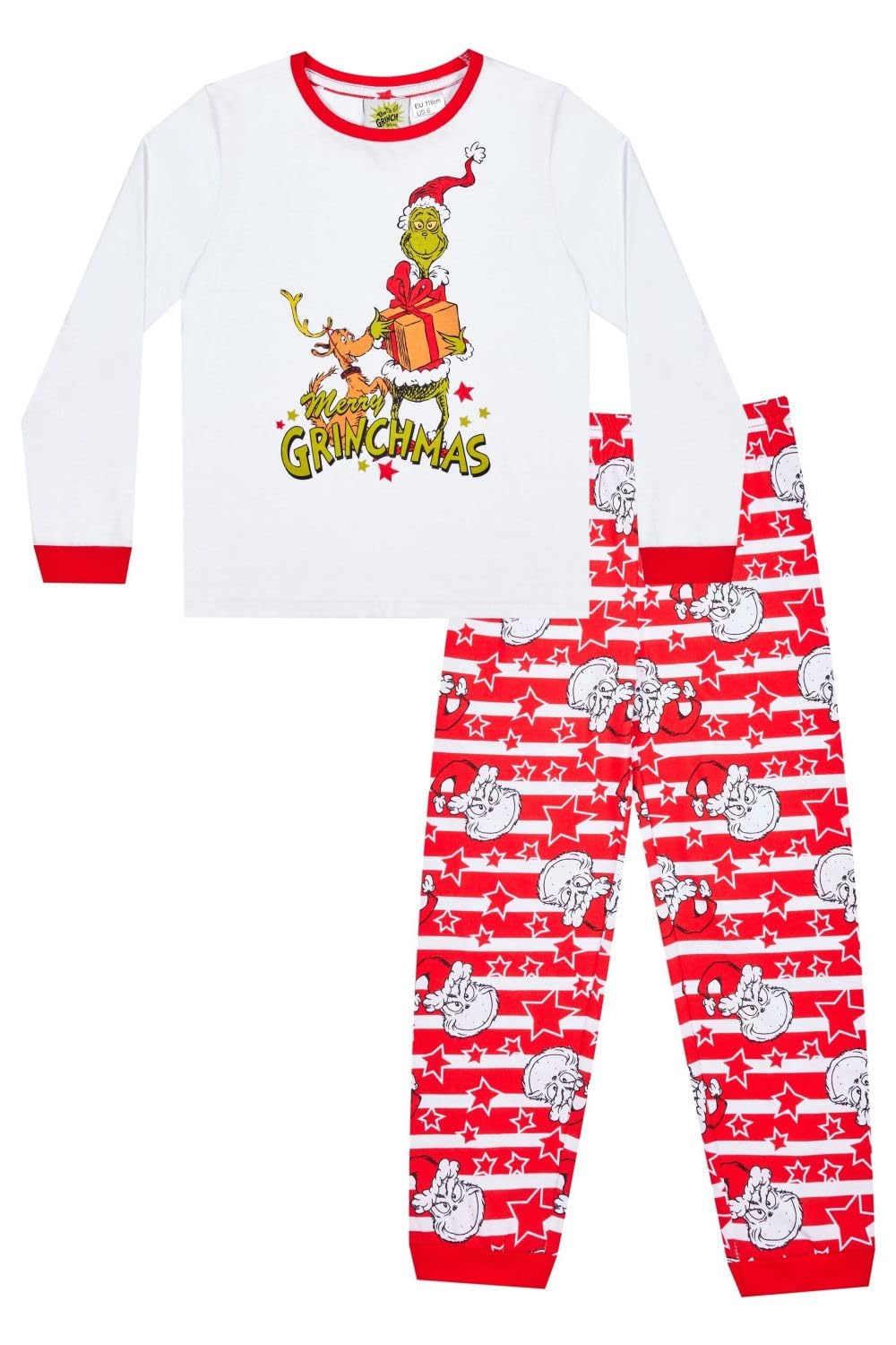 The Grinch Grinchmas - Pijama largo familiar de Navidad a juego