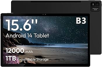 Amazon.com: MESWAO 15.6 吋Android 14 平板電腦,2025 年大型平板電腦