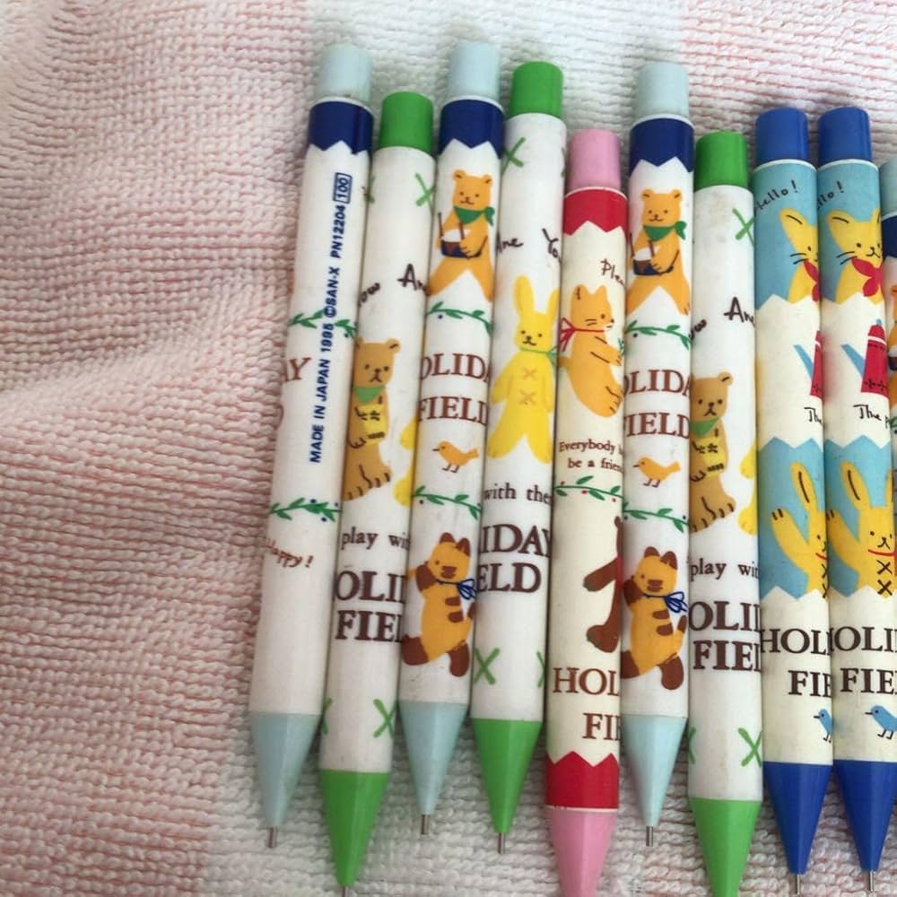 訳あり シャープペン まとめ売り サンエックス 平成レトロ Amazon.co.jp: サンエックス シャーペン 柄付き 15本 レトロ