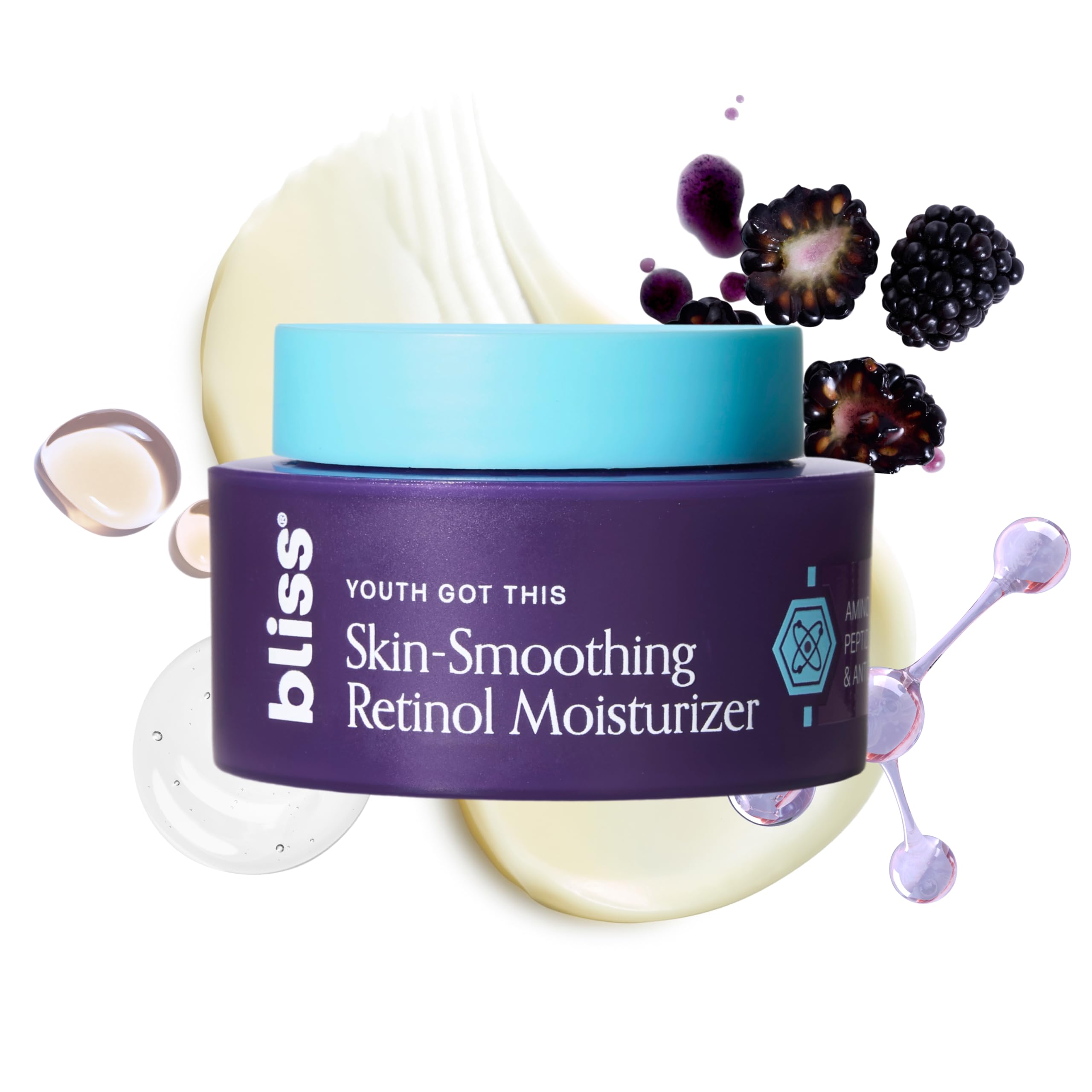 Youth Got This™ Prevent-4™ + Pure Retinol Deep Hydration Moisturizer - 1.7 Fl Oz - Visibly Diminishes Fine Lines - Youth Boosting Formula - Fragrance-Free - Clean - Cruelty-Free and Vegan