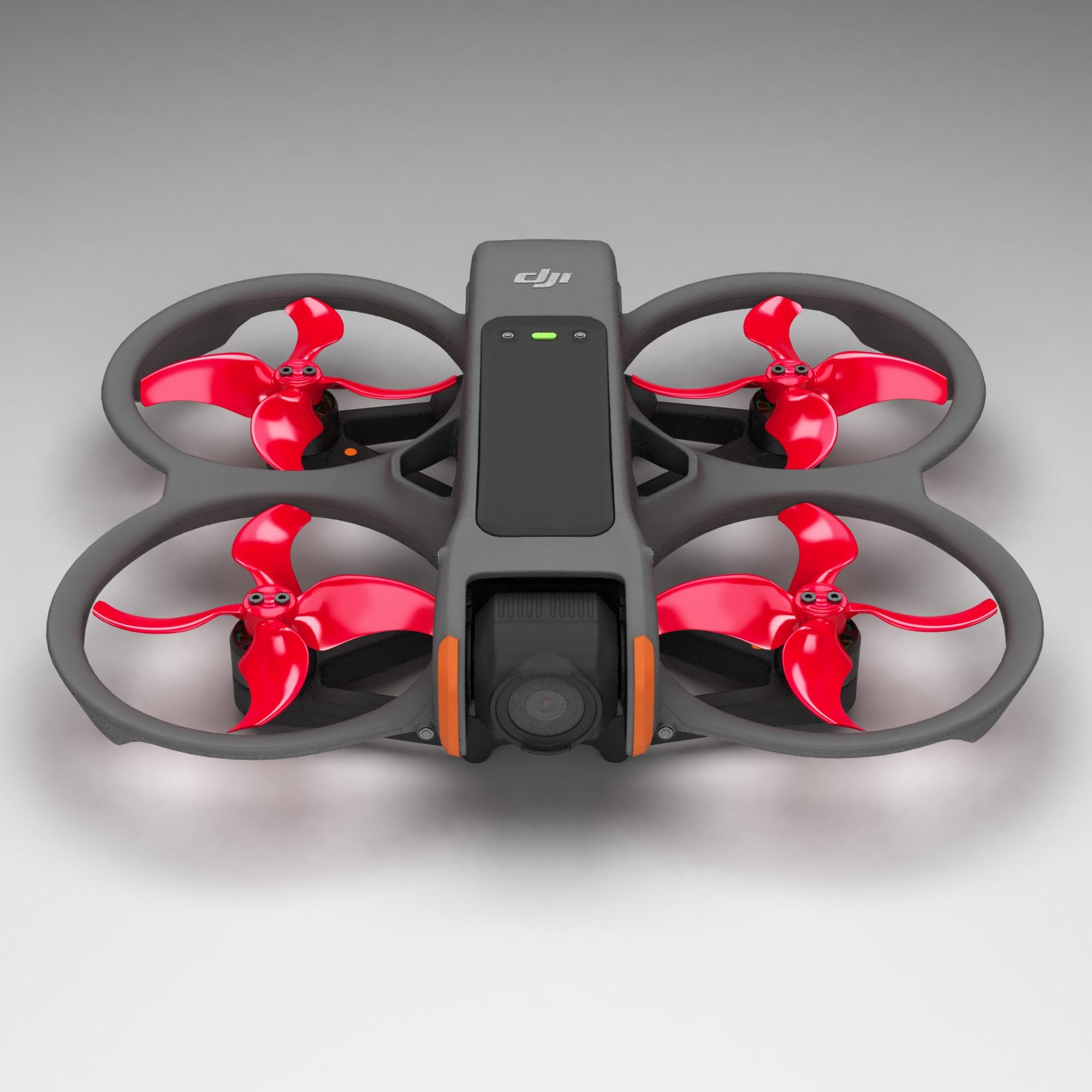 Bundle - Stealth Upgrade Propellers for DJI Avata 2 - Red + Blue