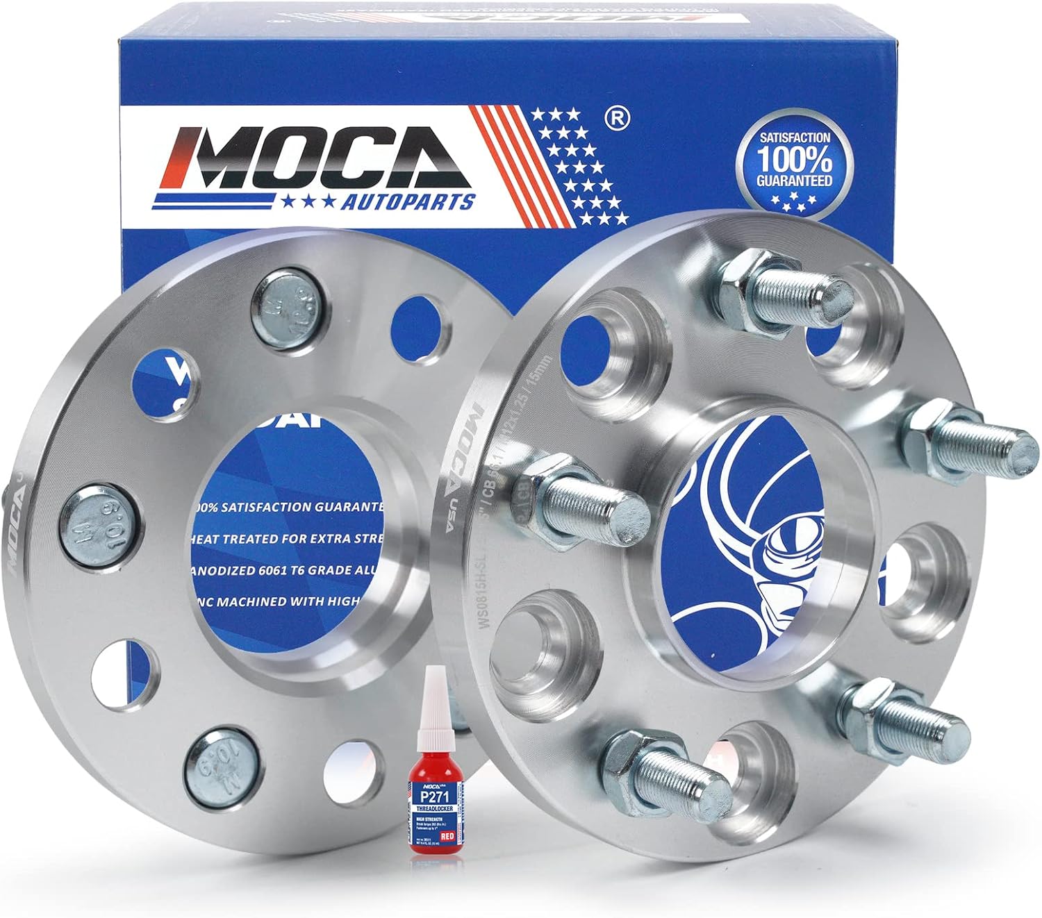 MOCA 15mm Wheel Spacer 5x114.3 Hubcentric Wheel Spacers (66
