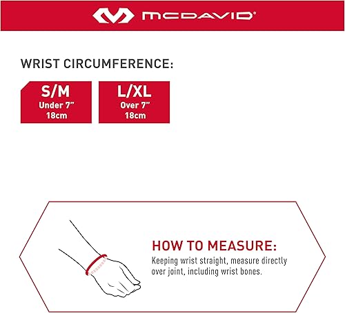 Miniatura 2 de McDavid 513 Muñequera de compresión. Refuerzo para muñecas.