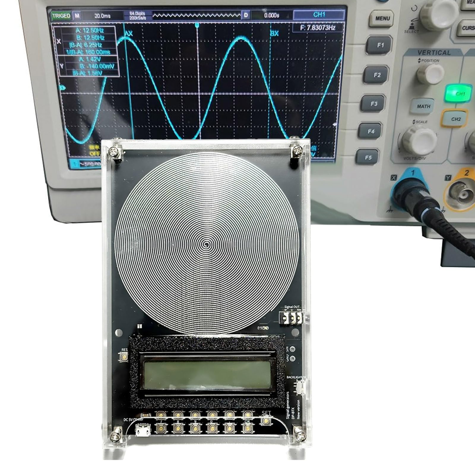 Amazon.com: 7.83Hz Frequency Generator, 0.1HZ-100000Hz Adjustable