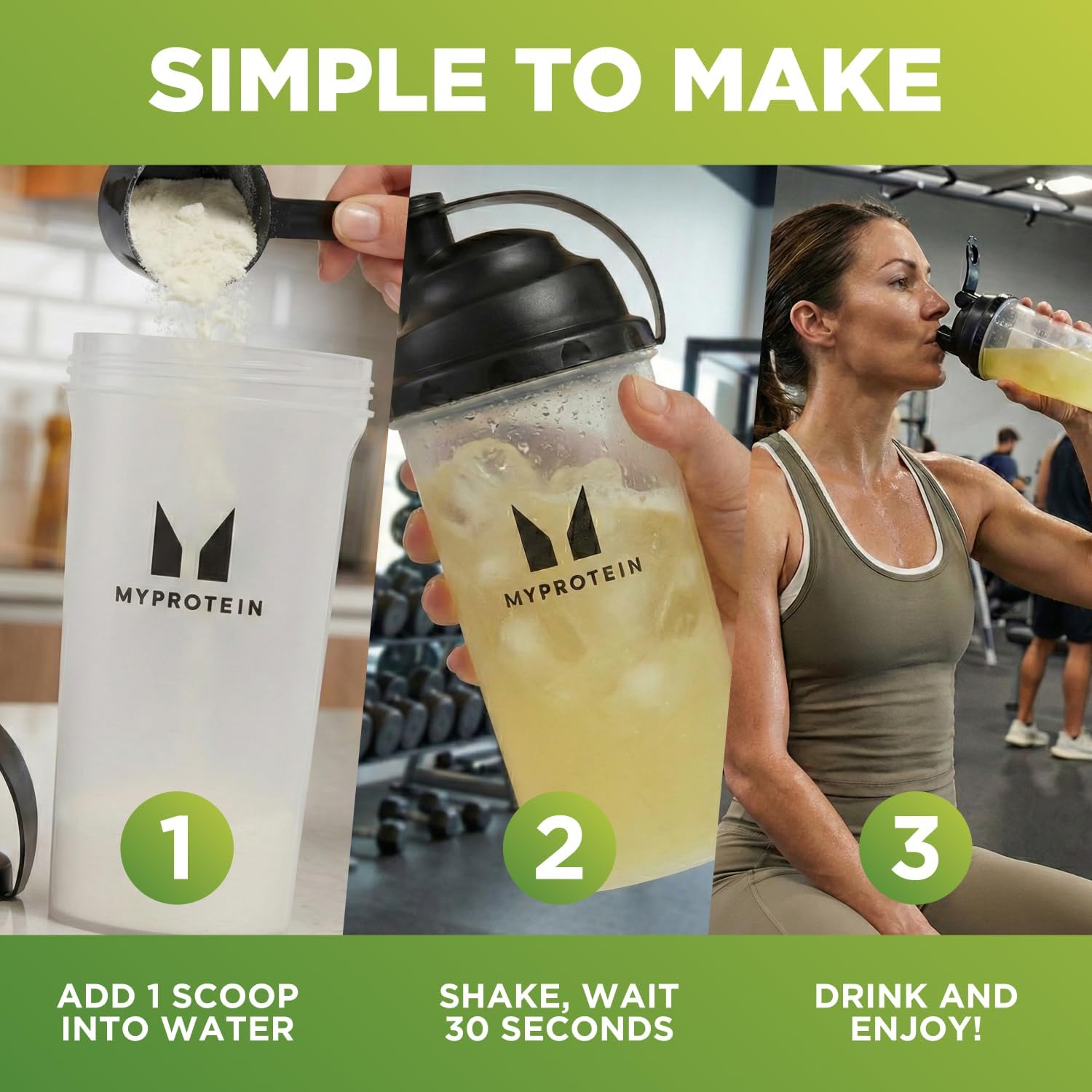 Myprotein Clear Whey Isolate Protein Powder, 20 Servings (1.1lbs) Fruity Mike and IKE Sour Watermelon Drink Mix, 20g Protein per Serving, Daily Drink for Superior Performance - Image 5