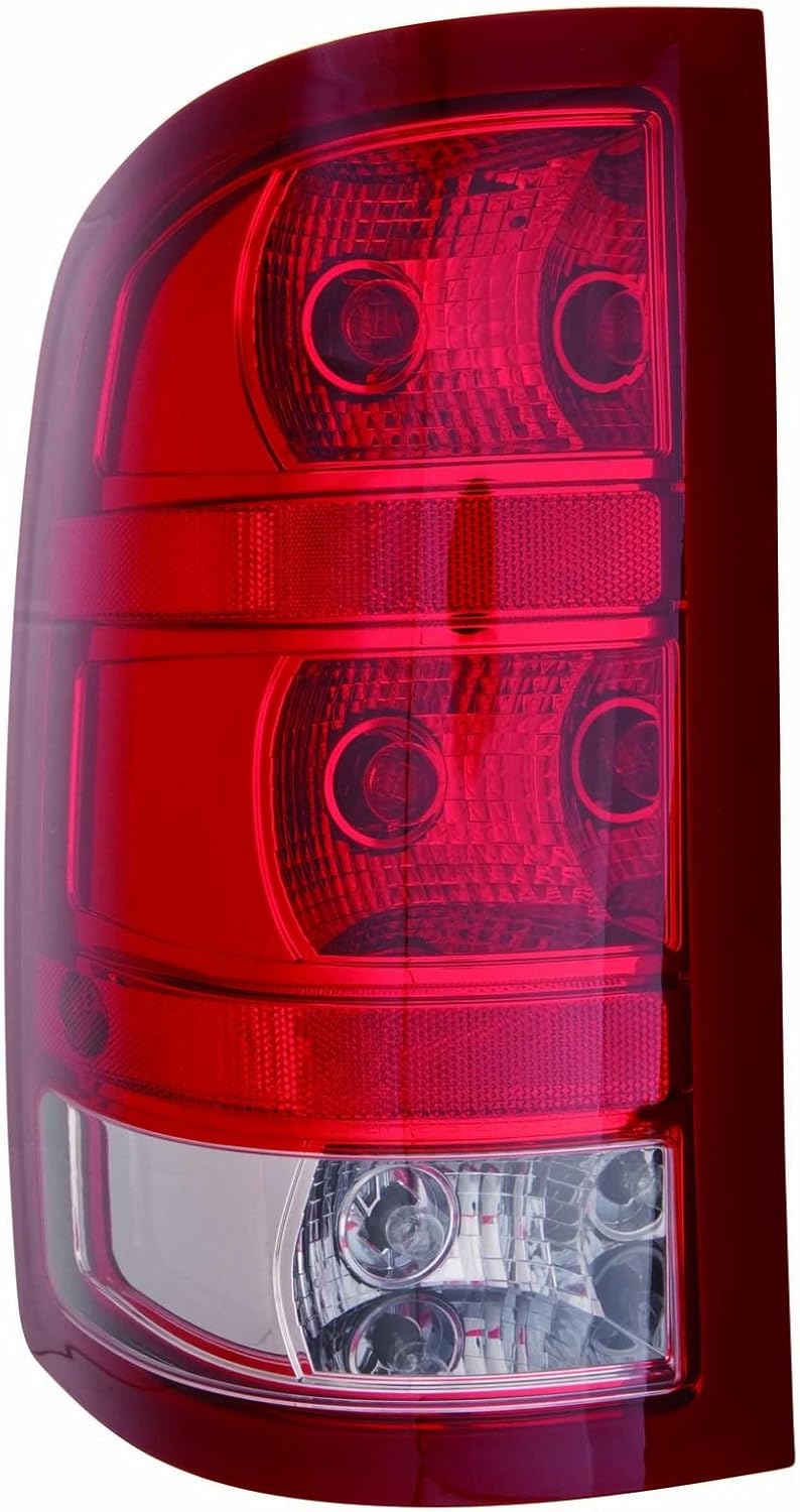 DEPO DOT Certified Lamp For GMC Sierra 1500 Pickup SL.SLE.SLT WT/Hybrid 10-11('10 2ND DESIGN) Tail Light Driver Side 20840273 | GM2800250N