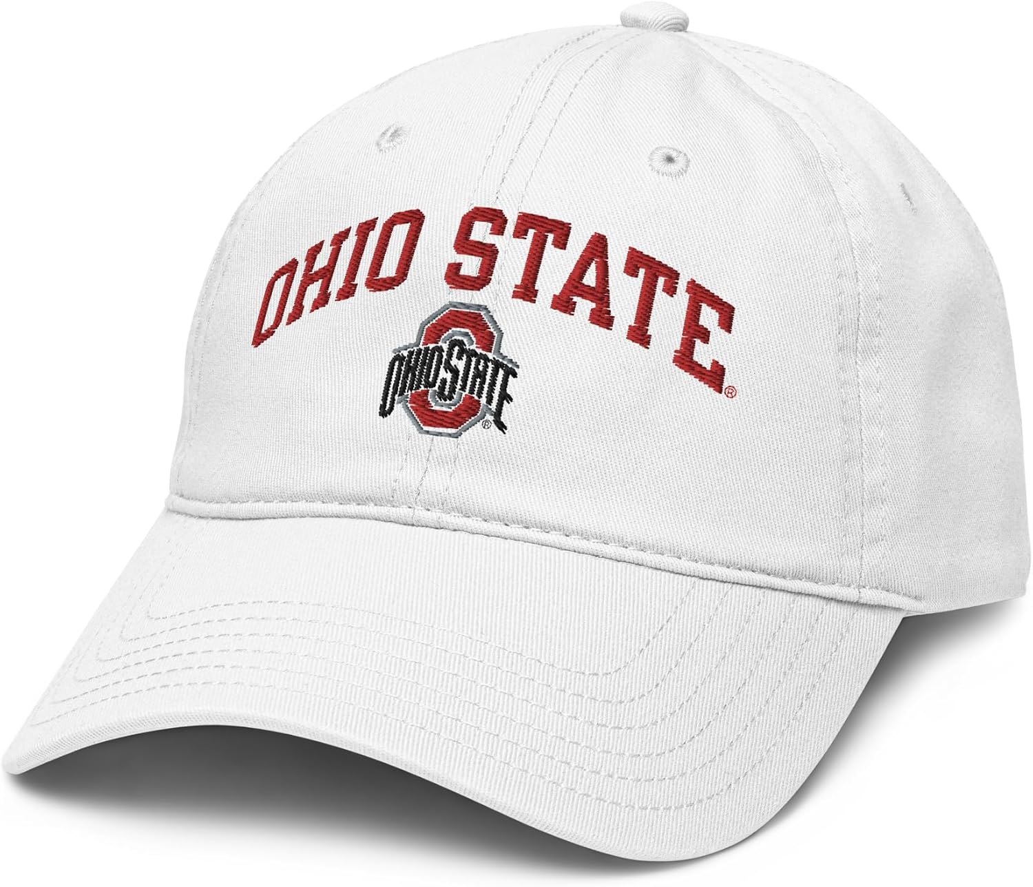 Ohio State Buckeyes Arch Over Officially Licensed Adjustable Baseball Hat