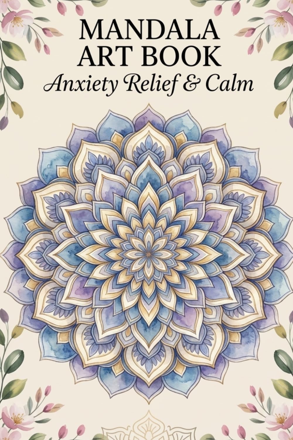 Anxiety Relief Abstract Patterns: 32 Mandala Coloring Pages for Calm & Stress Relief (Mindful Mandalas: A 3-Book Series for Serenity, Stress Relief, and Creative Wellness)