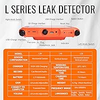 Vista 7 de Detector de fugas de agua de tubería de uso doméstico con sensor cuadrado