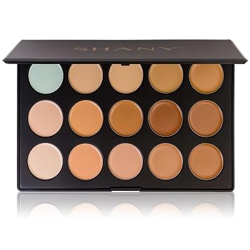SHANY CONTOUR CAMO Professional Cream Foundation Color Palette,Foundation Primer,Camouflage Concealer Makeup Palette - Contour Camo