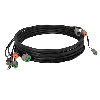 0176340 176340 Wiring Harness Cable for Evinrude Johnson OMC Outboard Motor Remote Control Box 5006180, 16.4ft/5m