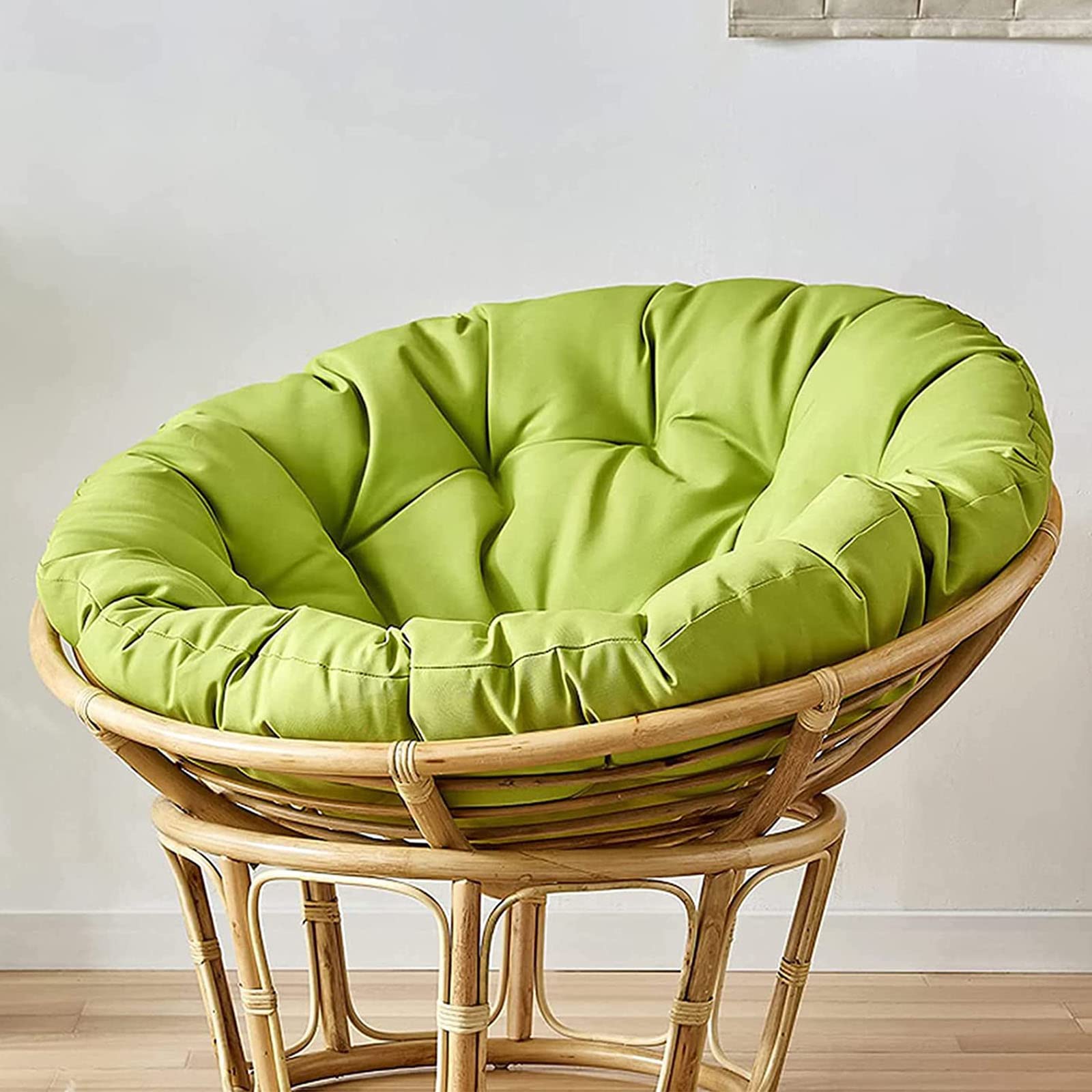 BESTXH Papasan Round Chair Cushion Pads Only, Thick Chair Cushion Pad, Waterproof Removable Seat Chair Cushions, Hanging Swing Pad, for Outdoor Egg Chair (Without Chair),ordinaryI,170 * 170cm — image 1