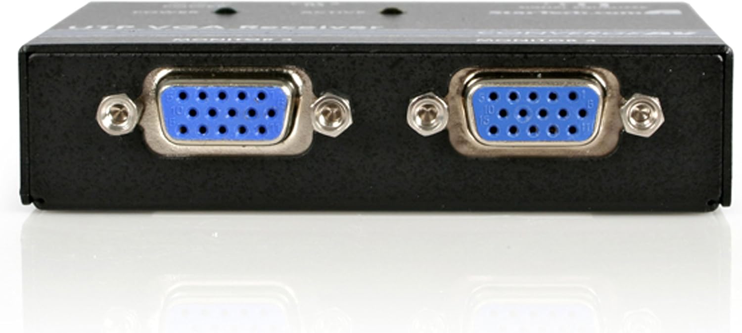 StarTech.com VGA over CAT5 Remote Receiver - VGA Receiver for Line of ST121 VGA Extenders - 500 ft. 150 m , TAA (ST121R)