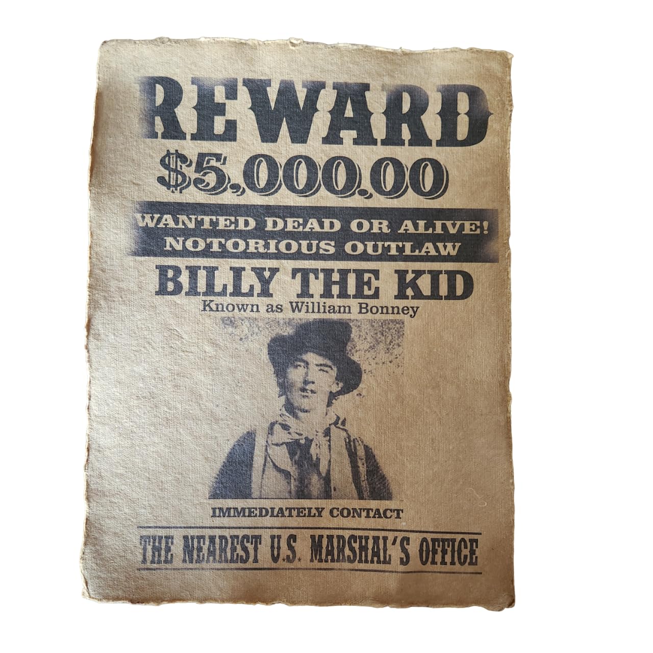 Amazon.com: Jesse James, Billy the Kid, Butch Cassidy aged printed