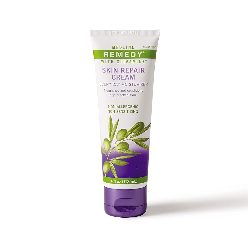 Medline Remedy Creme Hidratante Corporal com Olivamine, 113 g