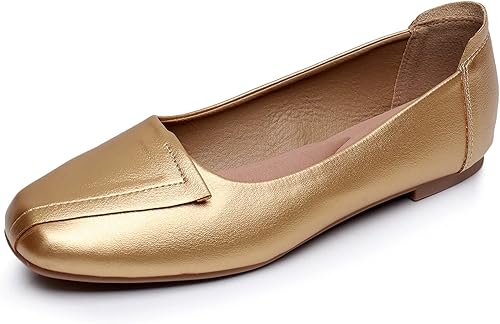 VenusCelia Zapato plano de baile liso para mujer